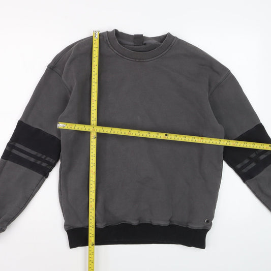 Lilybod Womens Grey Crew Neck Pullover Sweatshirt M Regular Fit