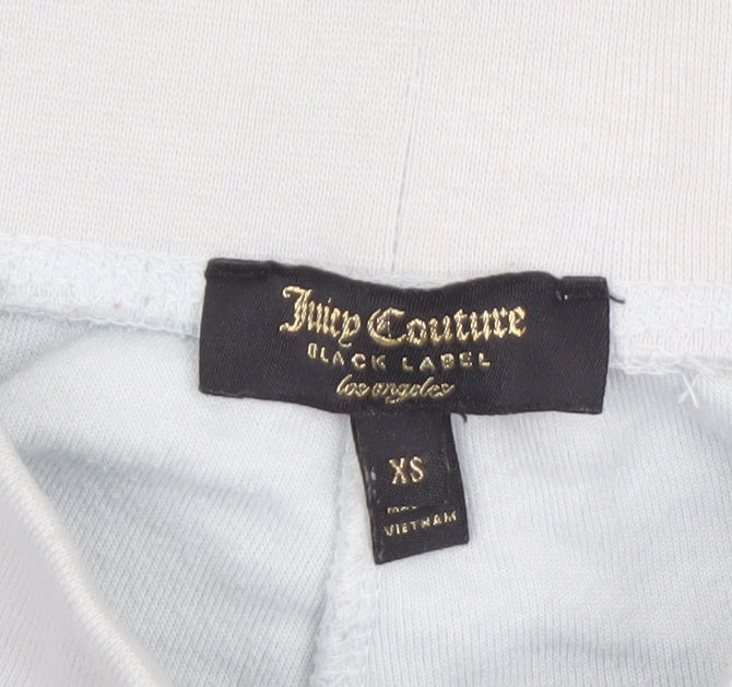Additional view of Juicy Couture Women's Blue Velour Jogger Trousers XS