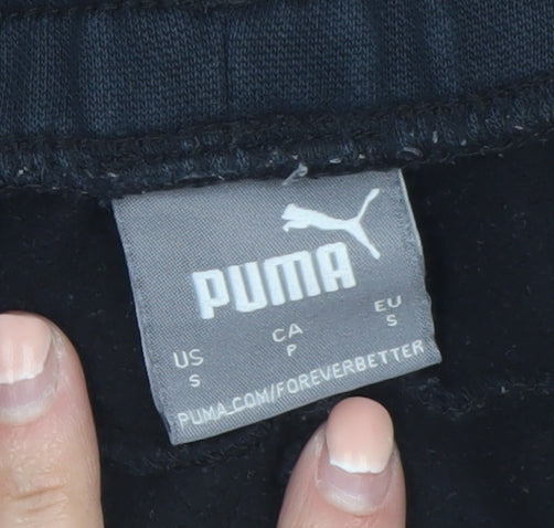 Additional view of Puma women’s black jogger sweatpants small cotton blend casual