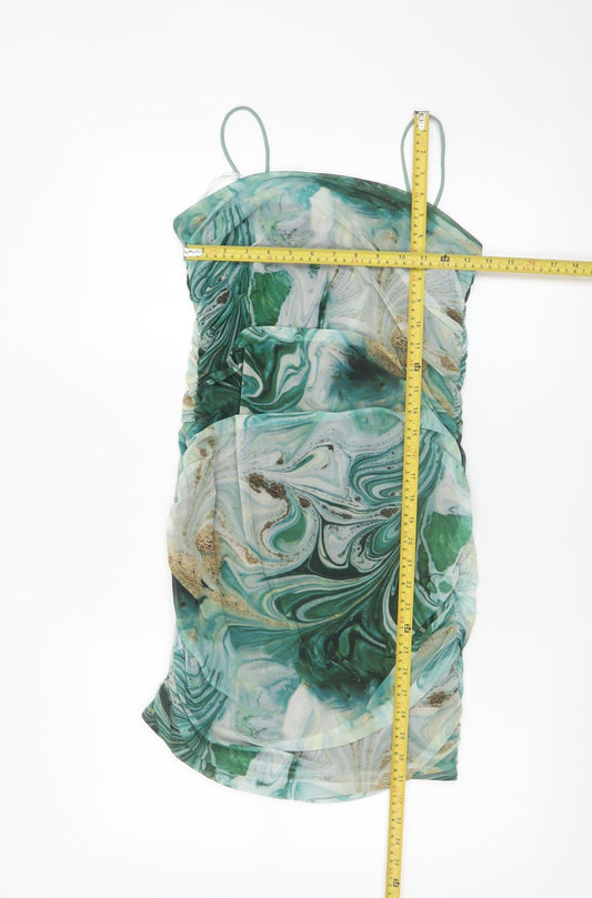 Select Women’s Multicoloured Bodycon Dress Size 12 Sleeveless Summer Party