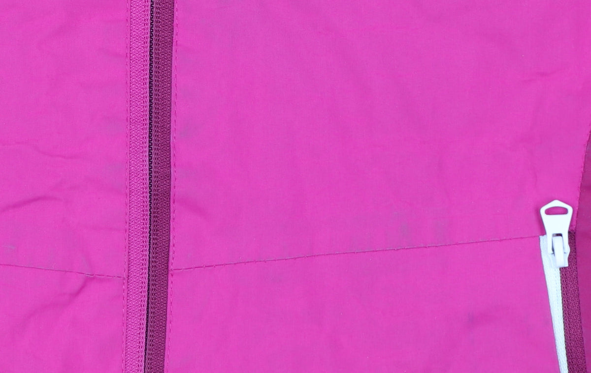 Additional view of Regatta girls’ pink waterproof hooded rain coat jacket 13 years