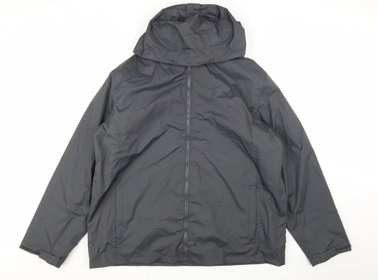 Regatta Professional Men's Grey 2XL Waterproof Hooded Rain Jacket