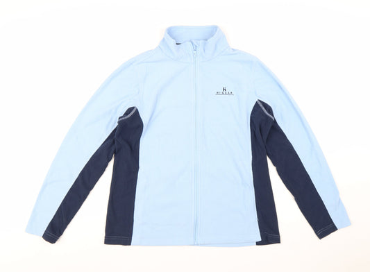 Hi Gear Women's Blue Full Zip Fleece Jacket Size 16