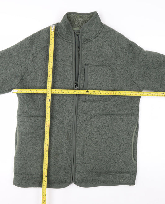 Marks and Spencer Women’s Green Fleece Zip Jacket Size S