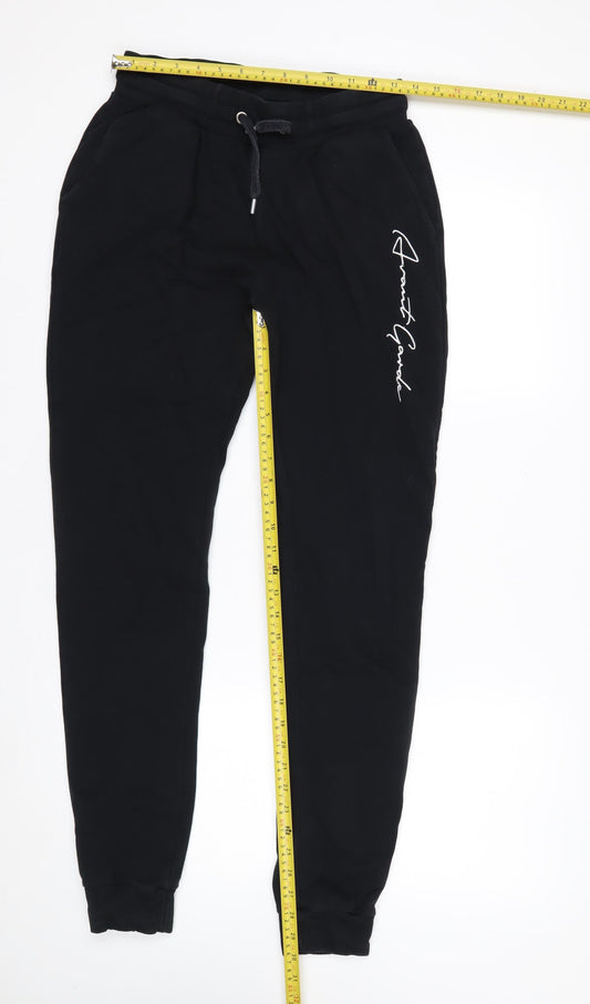 Avant Garde Paris Men's Black Jogger Trousers Size M