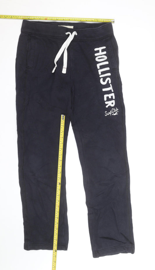 Hollister Men's Black M Sweatpants Joggers with Drawstring Waist