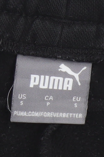 Additional view of Puma Men's Black Jogger Sweatpants S Regular Fit Fleece