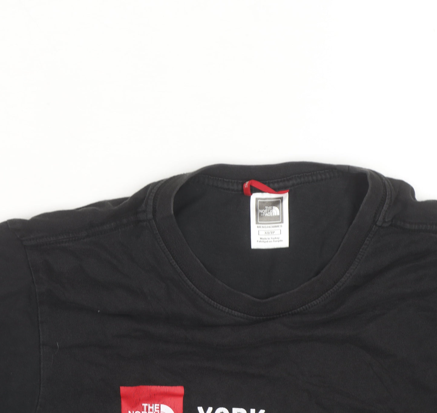 The North Face Men's Black York Graphic Cotton T-Shirt Size L