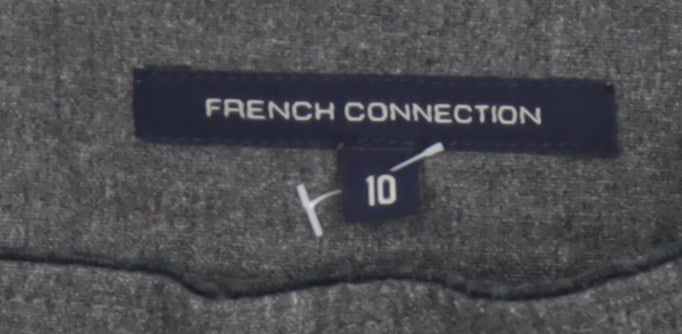Additional view of French Connection Women Grey Tulip Wool Blend Short Skirt, size 10