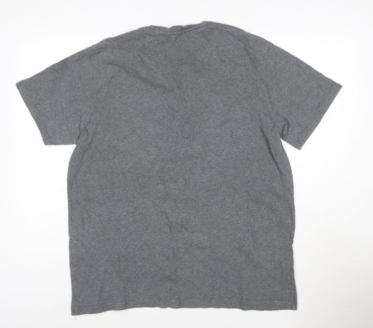 Levi's Men's Grey Short Sleeve Crew Neck T-Shirt Size L