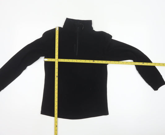 Lafuma Women's Black Fleece 1/2 Zip Pullover Sweatshirt Size S
