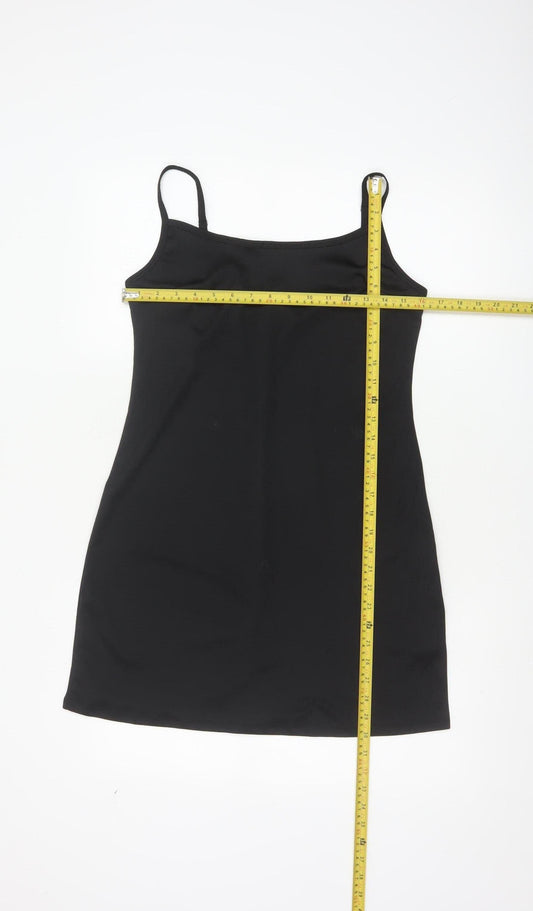 Hollister Women’s Black L Slip Dress Sleeveless Summer Stretch