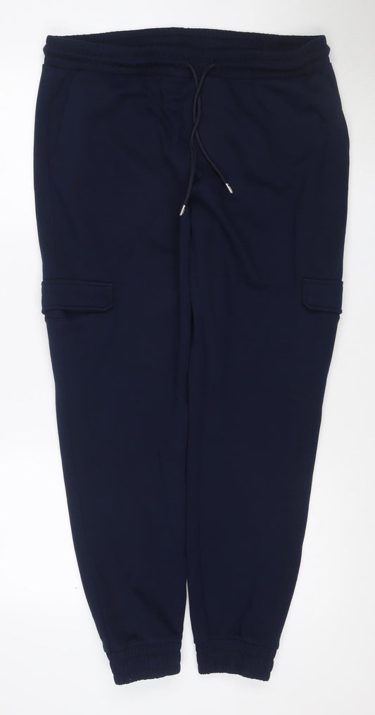 Marks and Spencer Autograph Men's Blue L Jogger Sweatpants