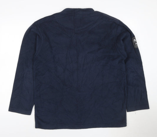 Alpine by Hardwear Men's Blue Fleece Pullover Sweatshirt Size L