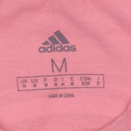 Additional view of Adidas Terrex Men's Pink Graphic Short Sleeve Crew Neck T-Shirt M