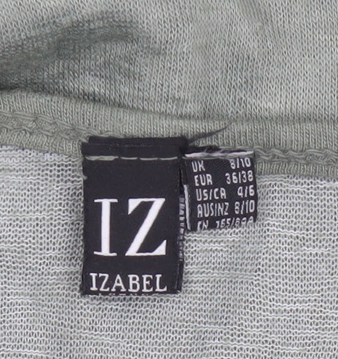 Additional view of Izabel Women Grey, size 10, Star Sequin Jersey Balloon Sleeve T-Shirt