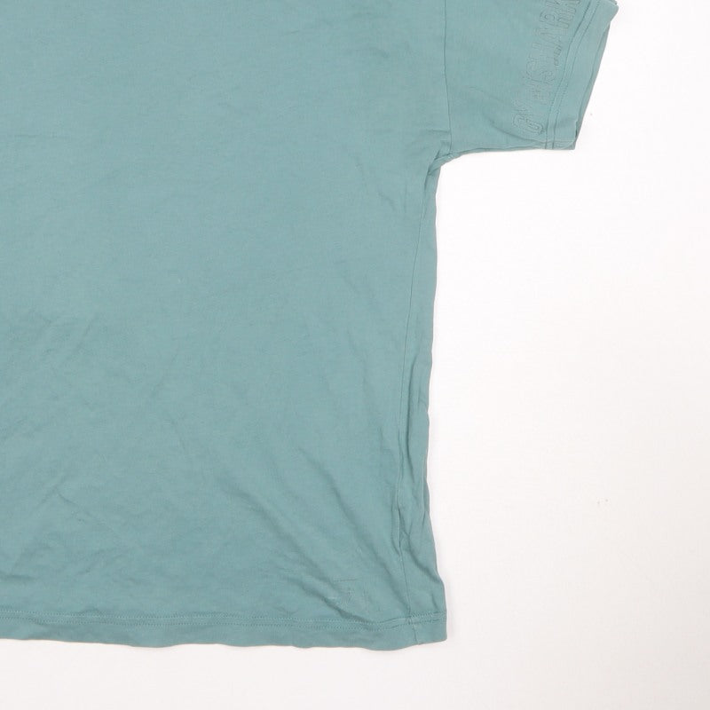 Gymshark Men's Green Size S Logo Sleeve Crew Neck Short Sleeve T-Shirt