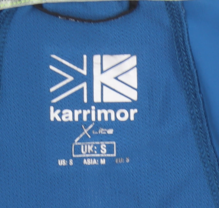 Karrimor Men’s Blue S X Lite Running Mesh Tank Top Reflective