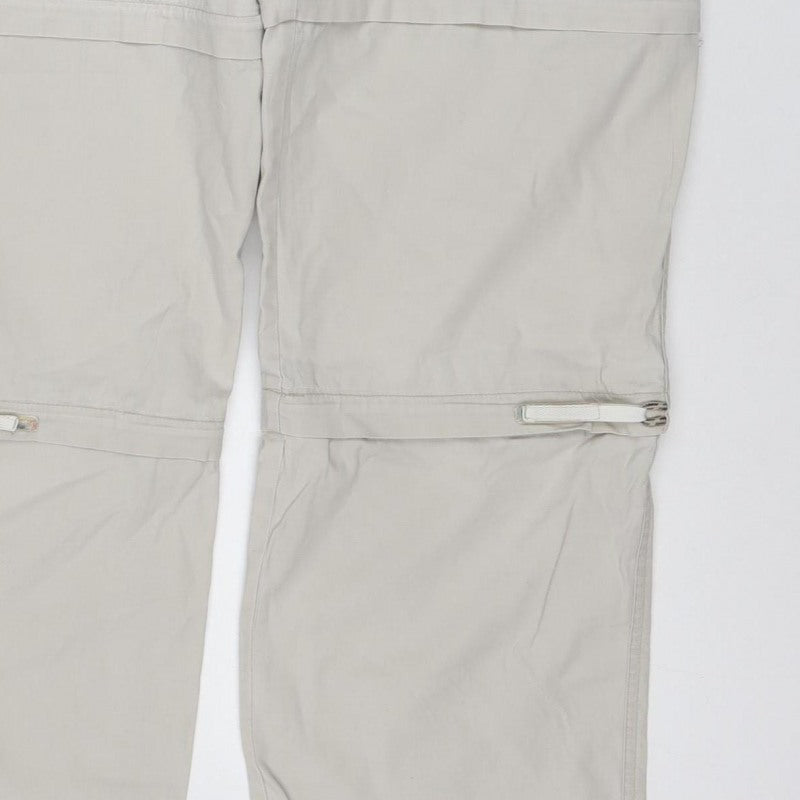 Peter Storm Women’s Beige Size 14 Convertible Cargo Trousers