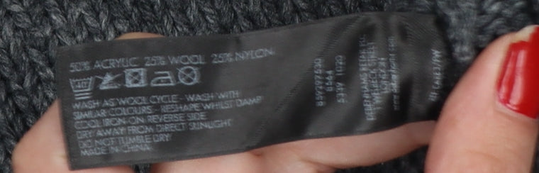 Additional view of Maine New England Women’s Grey, size UK 10, Roll Neck Knit Jumper