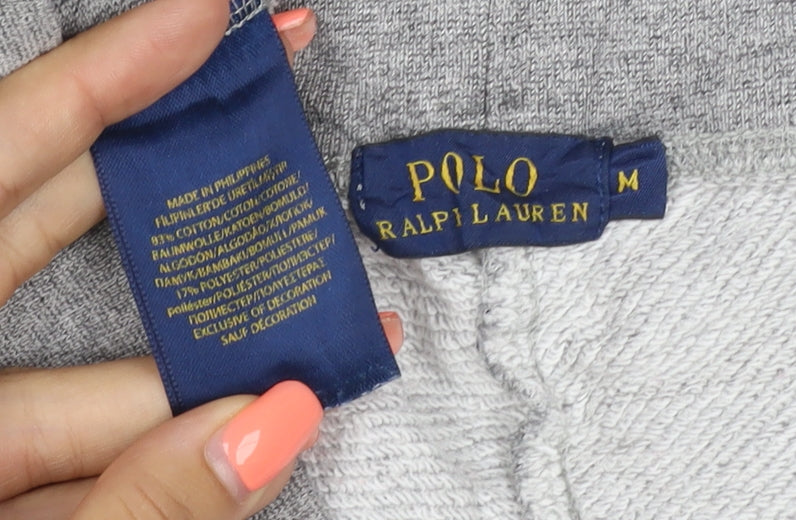 Polo Ralph Lauren Men Grey M Jogger Sweatpants Drawstring