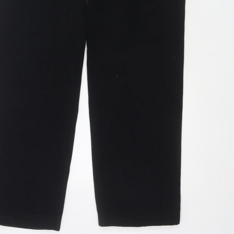 Jaeger Women’s Black UK 16 Tailored Straight Dress Trousers
