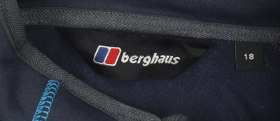 Berghaus Women’s Blue UK 18 Softshell Full Zip Outdoor Jacket