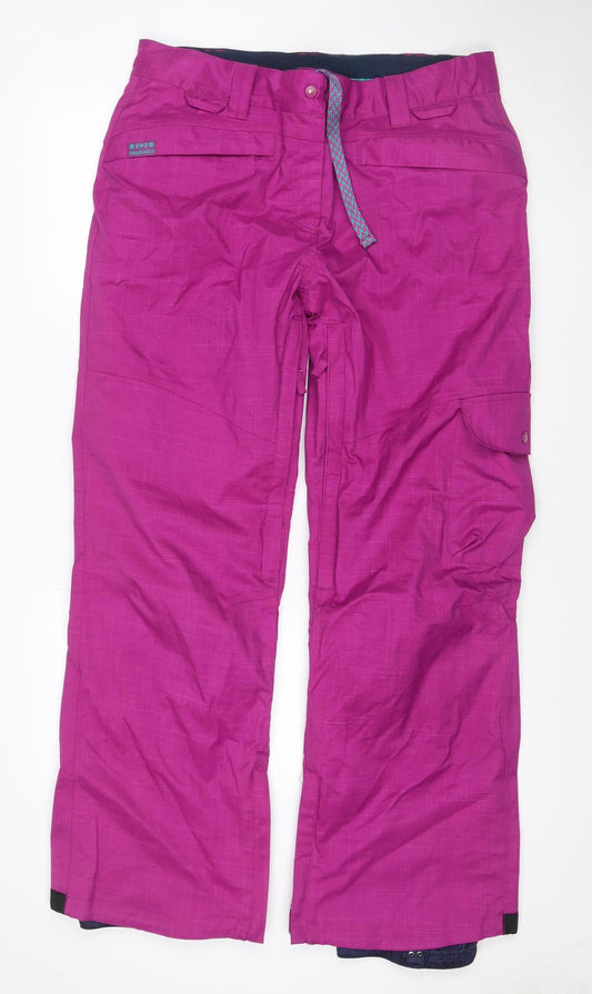 Westbeach Women Purple M Snow Pants Waterproof Breathable Ski Trousers