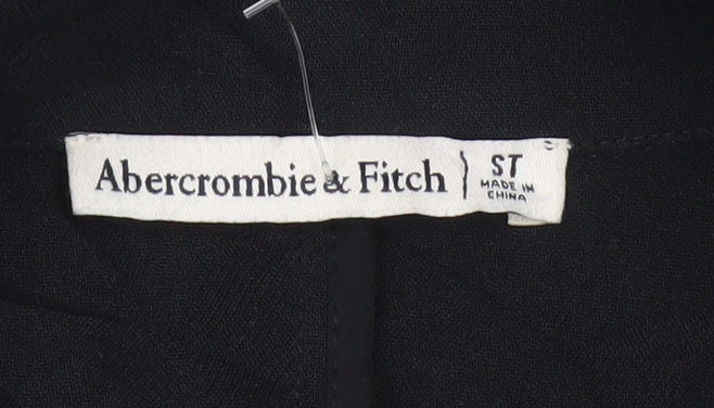 Abercrombie & Fitch Women’s Black S Tall Jacket Dress Long Sleeve