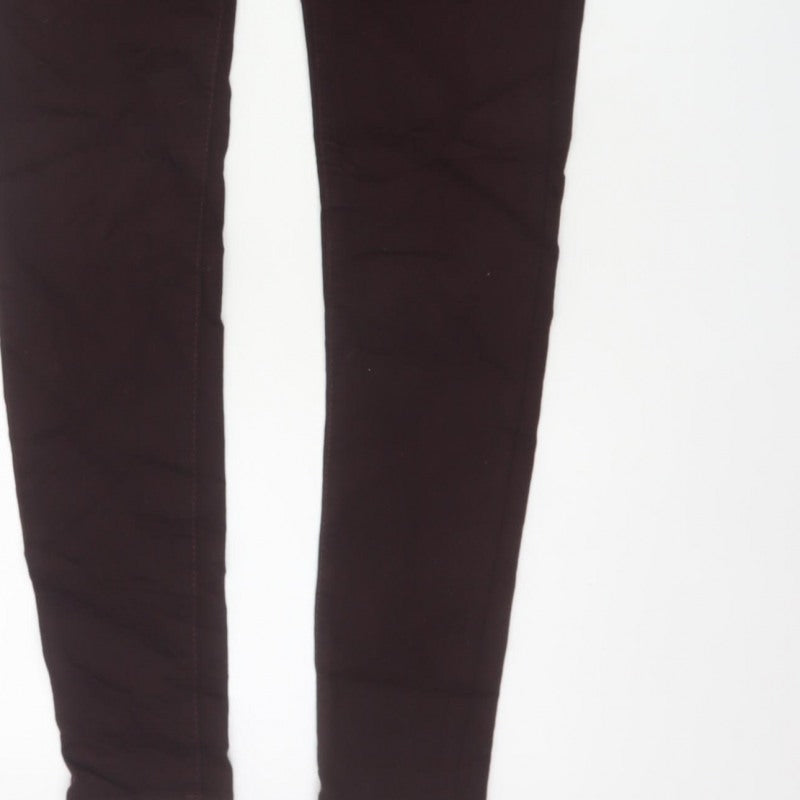 Dorothy Perkins Eden Women’s Brown Skinny Jeggings UK 10 Regular