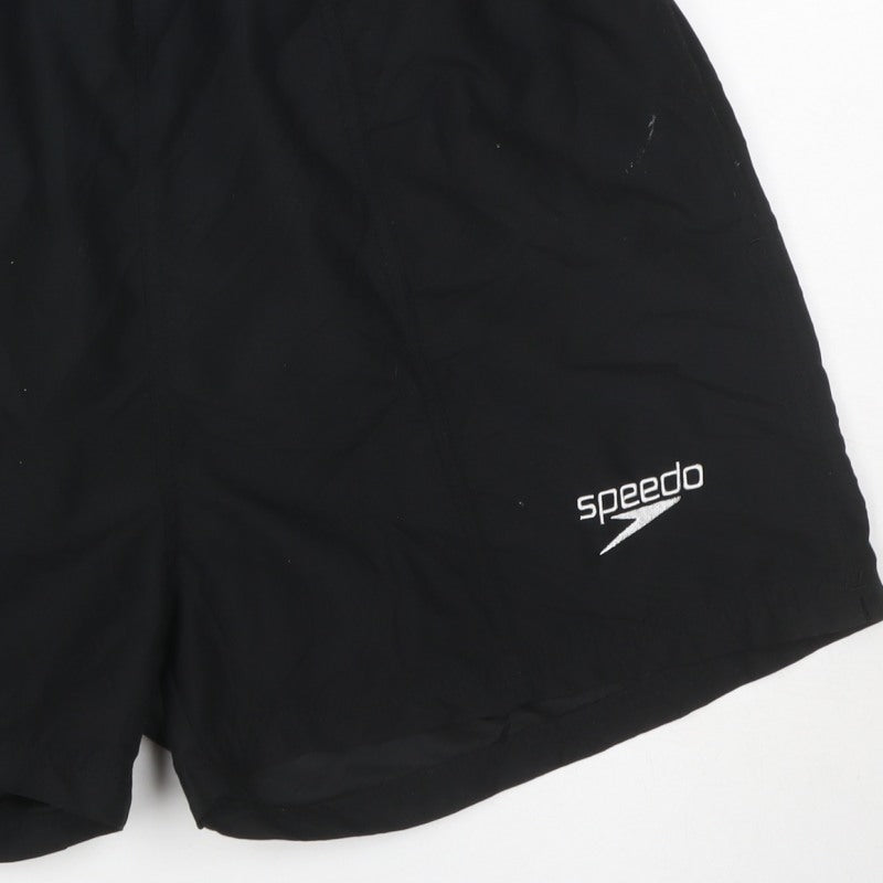Additional view of Speedo Men's Black 2XL Swim Shorts Mesh Lined Elasticated Waist Pockets