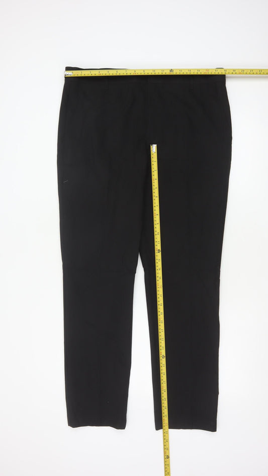 Marks & Spencer Boys Black 17-18 Years Dress Trousers School Pockets
