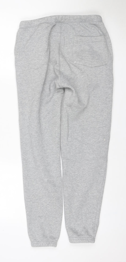 Jack Wills Men’s Grey XS Slim Fit Fleece Joggers Drawstring Pockets