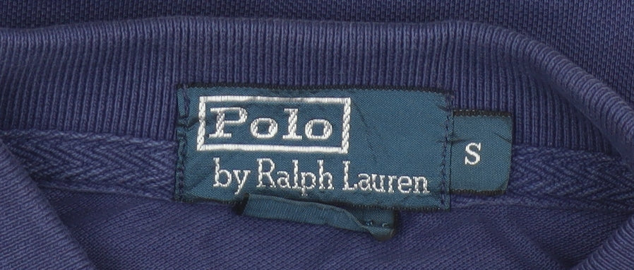 Polo Ralph Lauren Men's Blue S Big Pony No.3 Cotton Polo Shirt
