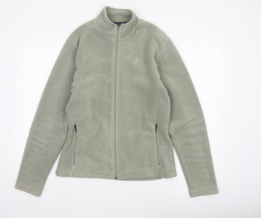 Kangol Women’s Green XL Fleece Full Zip Outdoor Jacket