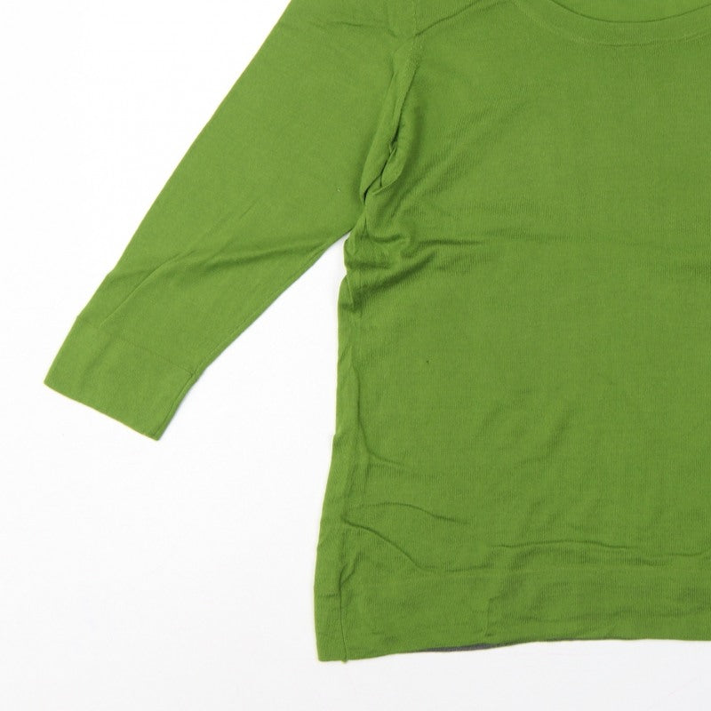 Hobbs Women Green Wool Scoop Neck Raglan Sleeve Jumper Size 18