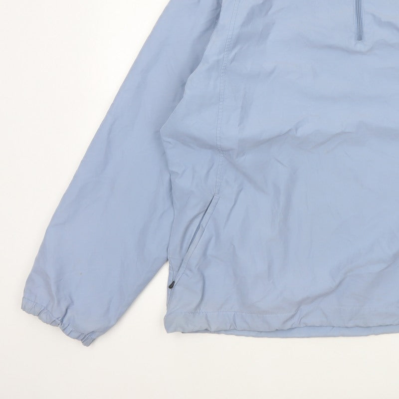 Marks and Spencer Men Blue XL 1/4 Zip Lightweight Windbreaker Jacket