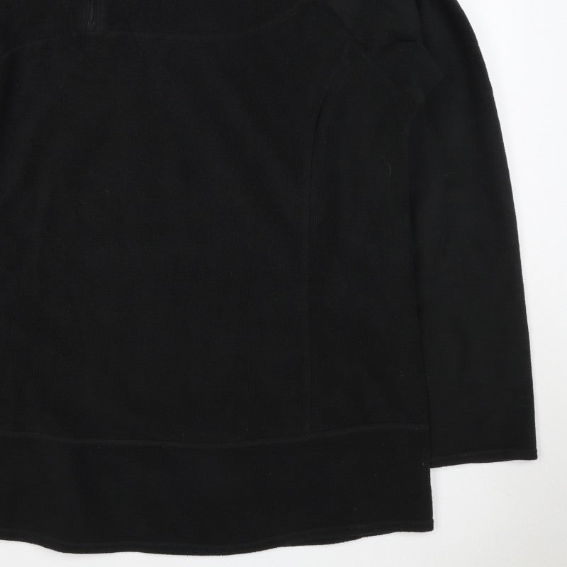 Additional view of Columbia Titanium unisex adults black xl 1/4 zip fleece sweatshirt