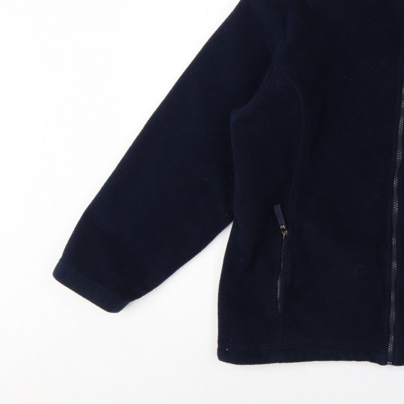 M&S St Michael Women’s Navy Blue UK 18 Fleece Full Zip Jacket