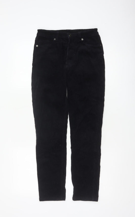 Monki Women’s Black UK 6 Corduroy Skinny Trousers