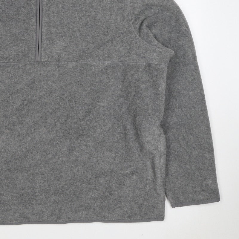 Marks & Spencer Men Grey 3XL Fleece 1/4 Zip Pullover Sweatshirt