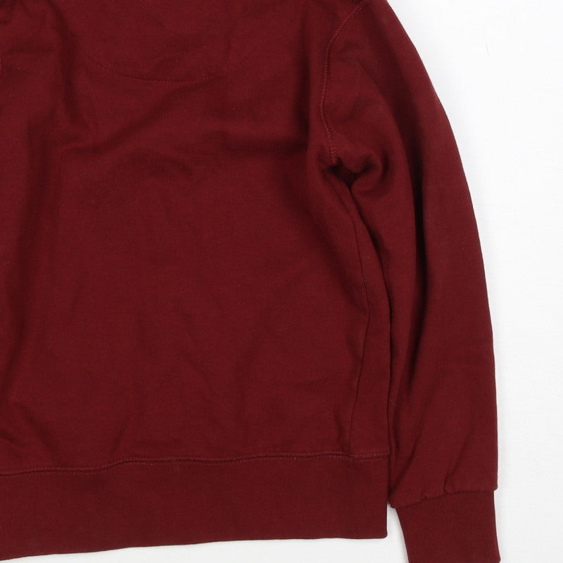 Additional view of Petrol Industries boys’ red 7-8 years pullover hoodie graphic logo