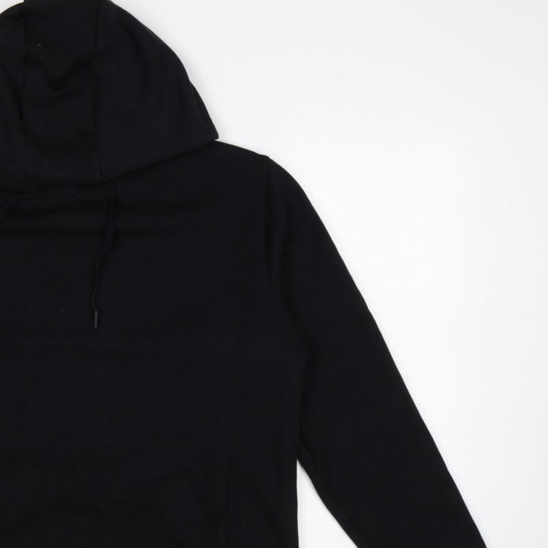 Autograph Men’s Black M Pullover Hoodie Drawstring Pockets