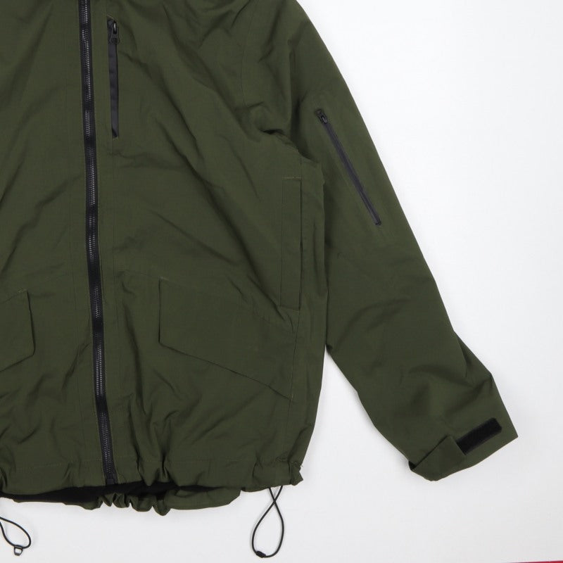 Additional view of TU Men’s Green Large Hooded Insulated Full Zip Jacket