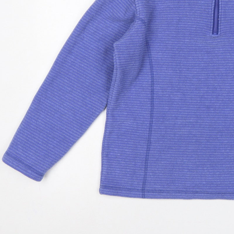 Regatta Women Blue UK 10 1/4 Zip Fleece Sweatshirt Outdoor
