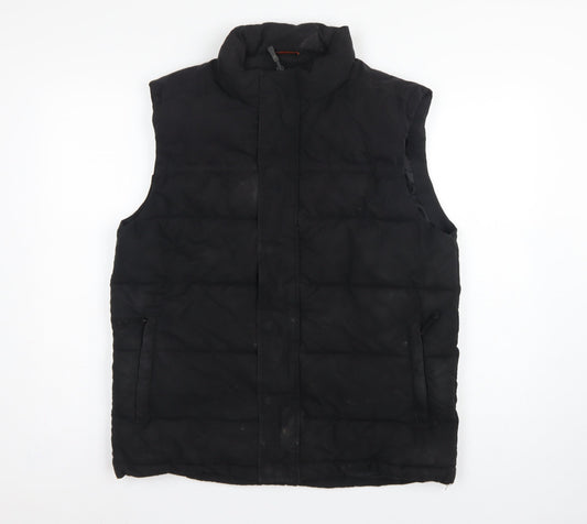 Peter Storm Men's Black M Quilted Padded Outdoor Bodywarmer Gilet