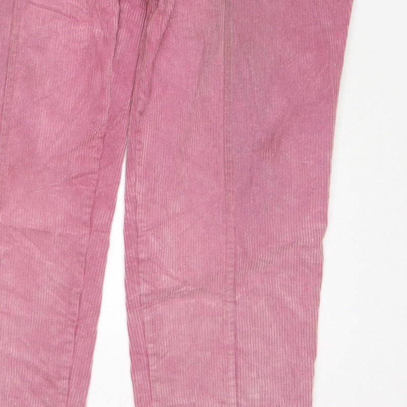 Casual Club Women’s Pink Size 18 Corduroy Drawstring Trousers