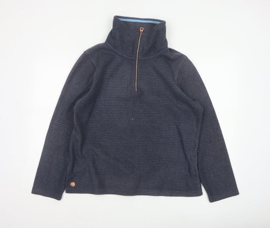 Regatta Women’s Navy Blue UK 16 1/4 Zip Fleece Sweatshirt