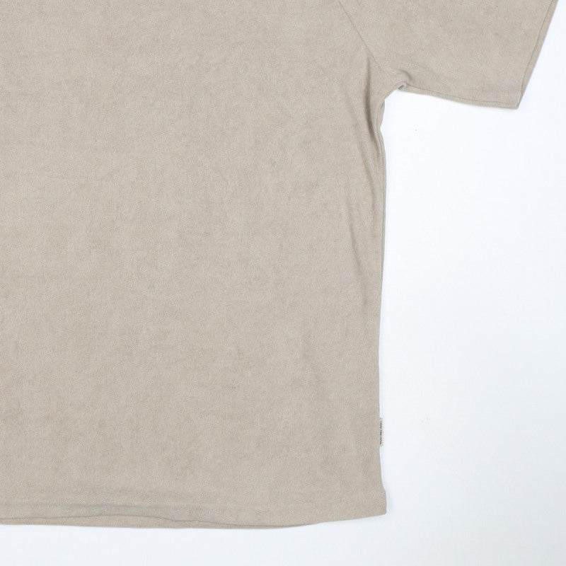 Additional view of Redefined Rebel unisex adults beige xl basic cotton raglan t-shirt