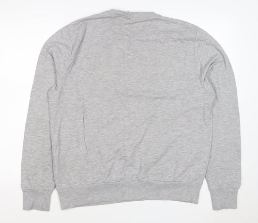 Disney Women’s Grey XL Mickey Mouse Graphic Crew Neck Sweatshirt